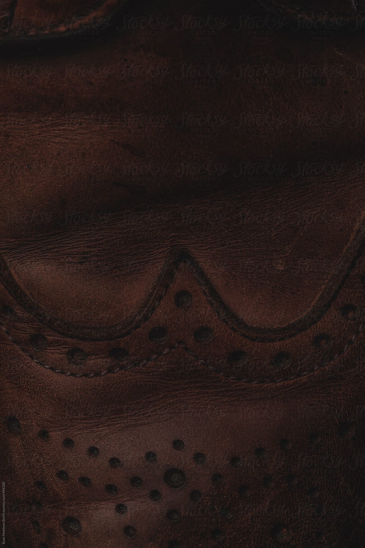 Fine Leather Shoes Texture