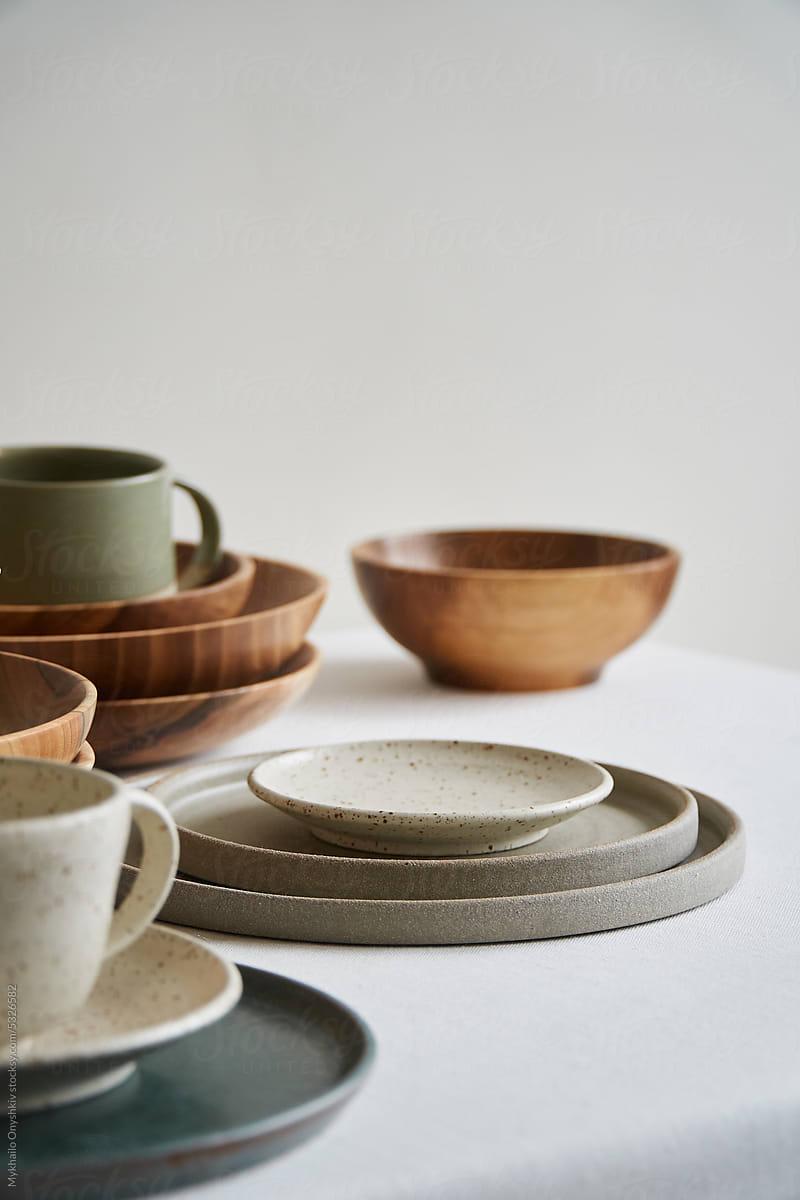 Contemporary Ceramic Dishware Set