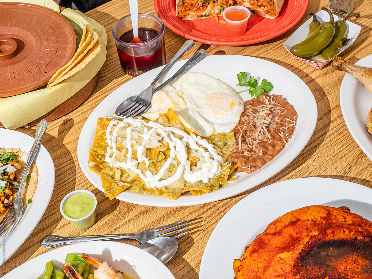 Mexican Chilaquiles Brunch