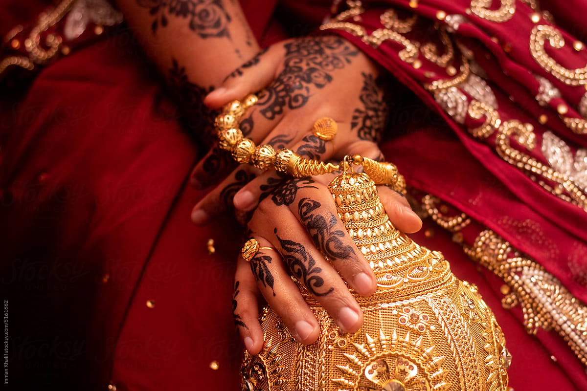 Hands of a Somali Bride