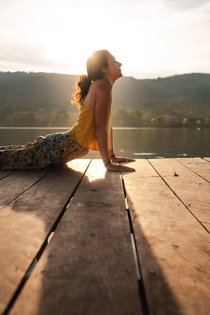 yoga outdoors meditation