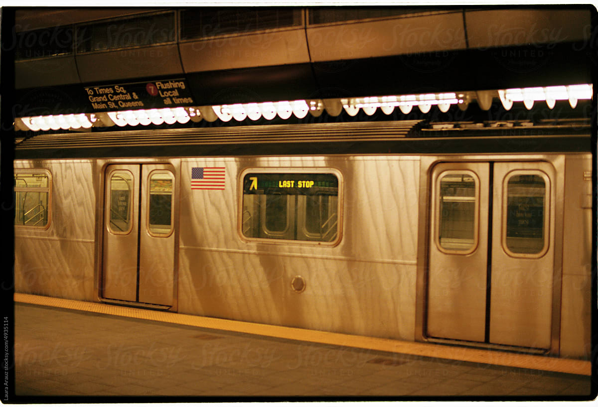 Metro coach at New York City