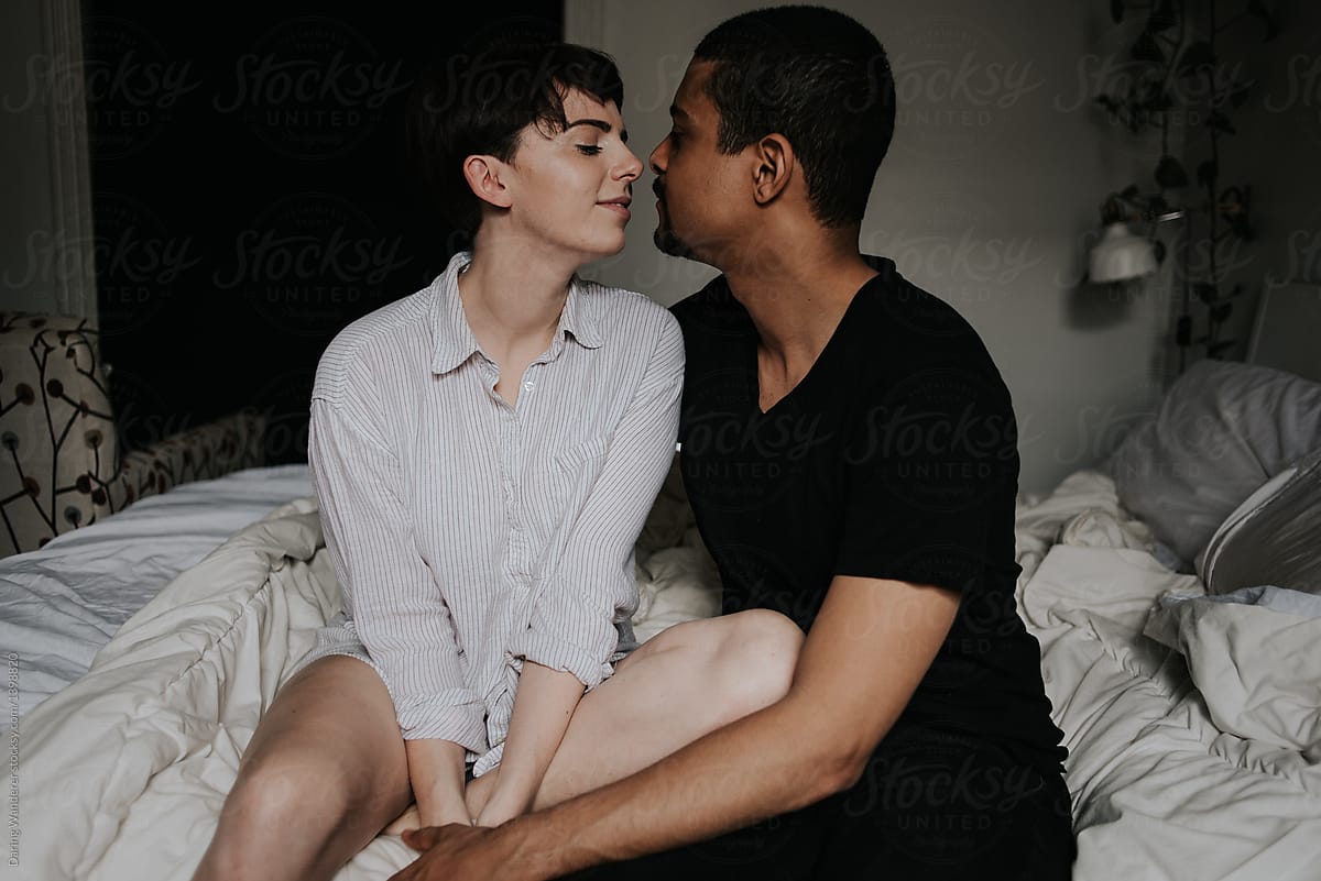 Intimate Couple Shoot In Their Bedroom By Stocksy Contributor Jess