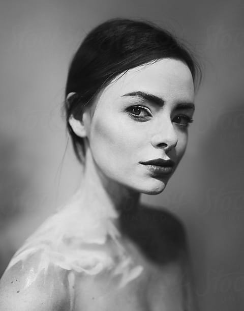 White Face Makeup Images – Browse 1,553 Stock Photos, Vectors, and Video