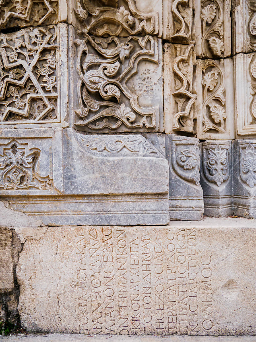 Ancient architecture details