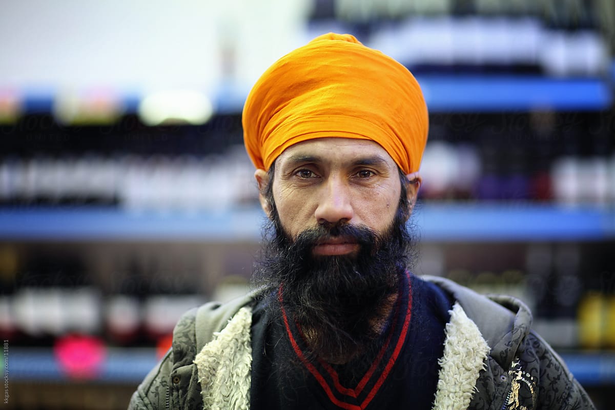 Sikh Man Portrait By Stocksy Contributor Kkgas Stocksy