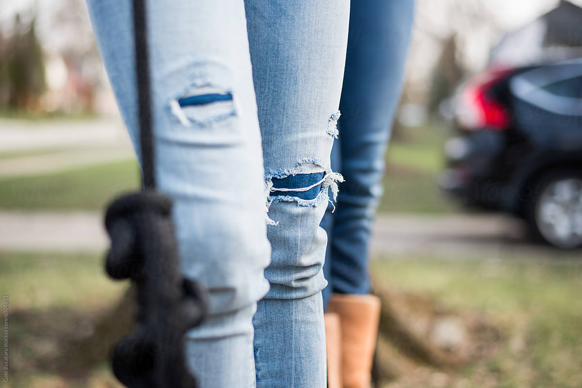 Ripped jeans