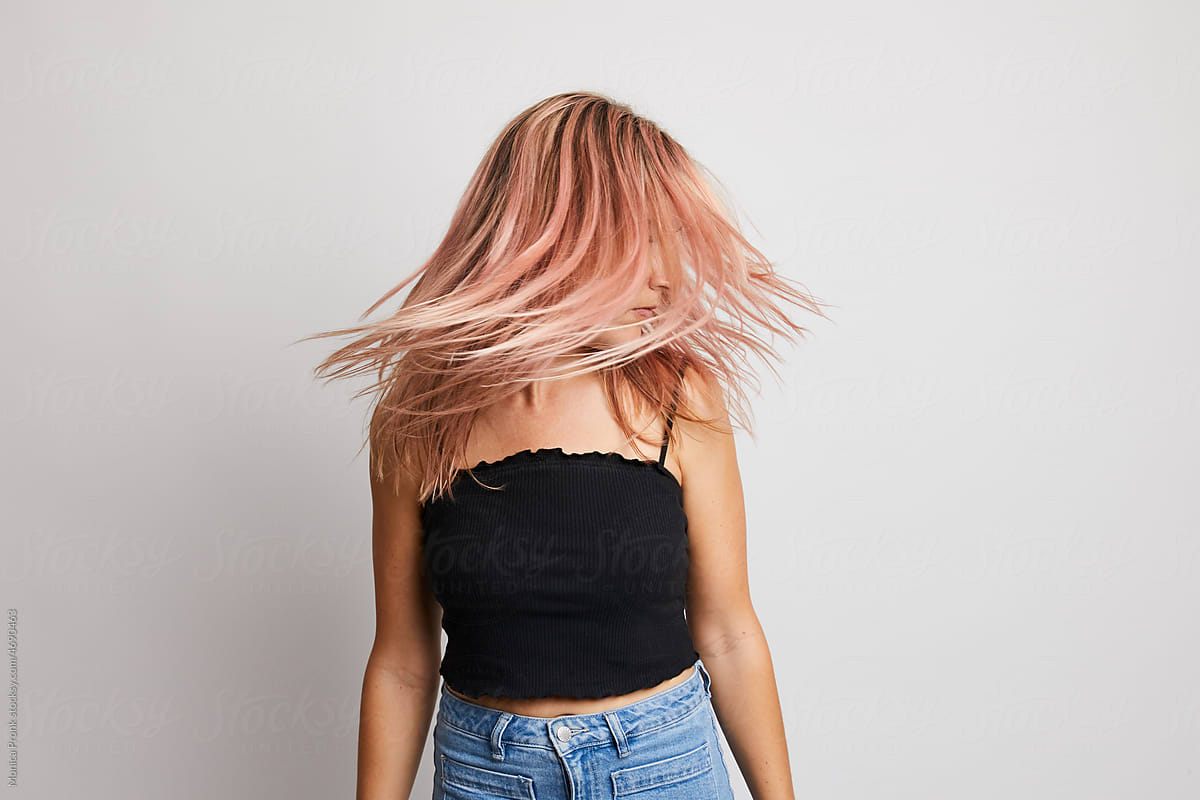 Pink Hair Flick