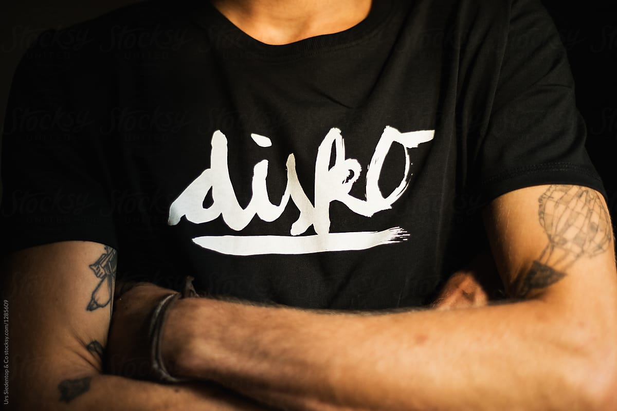 Disko print on shirt
