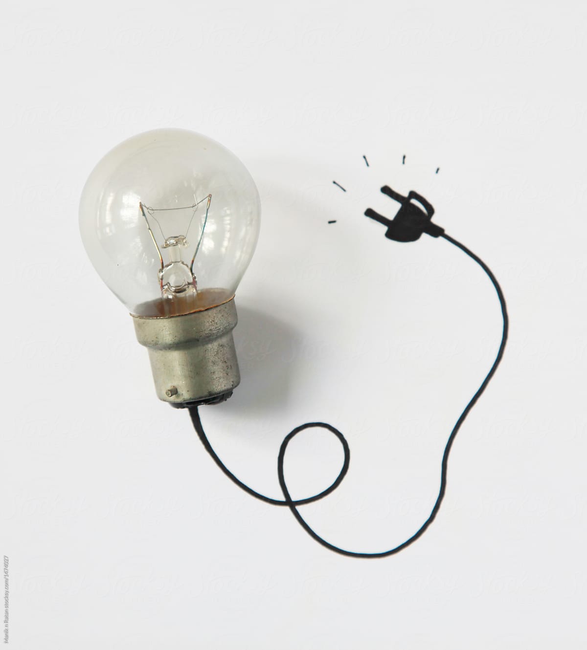 Power for idea bulb
