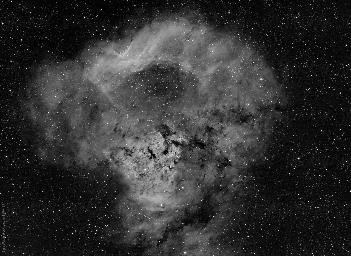 NGC7822 in mono