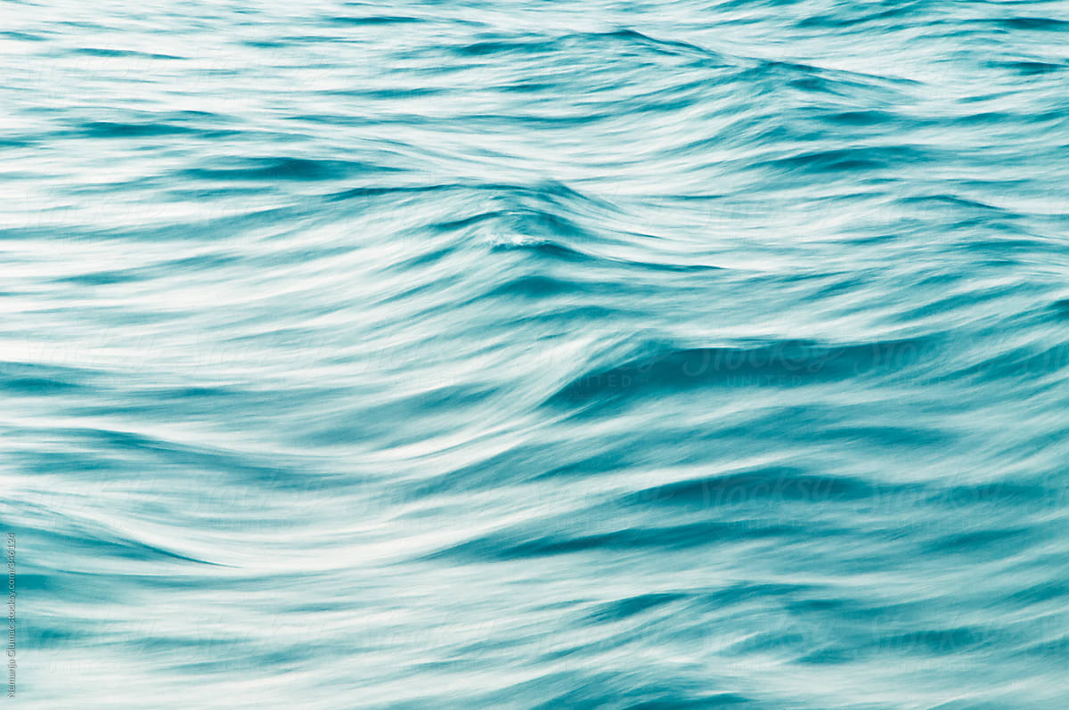 Ocean Surface in Motion Blur