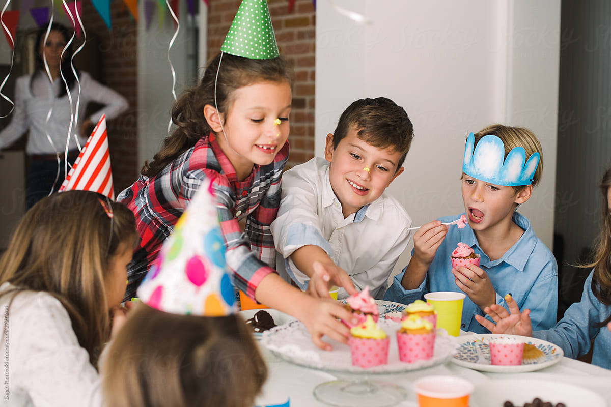 Children at a Birthday party