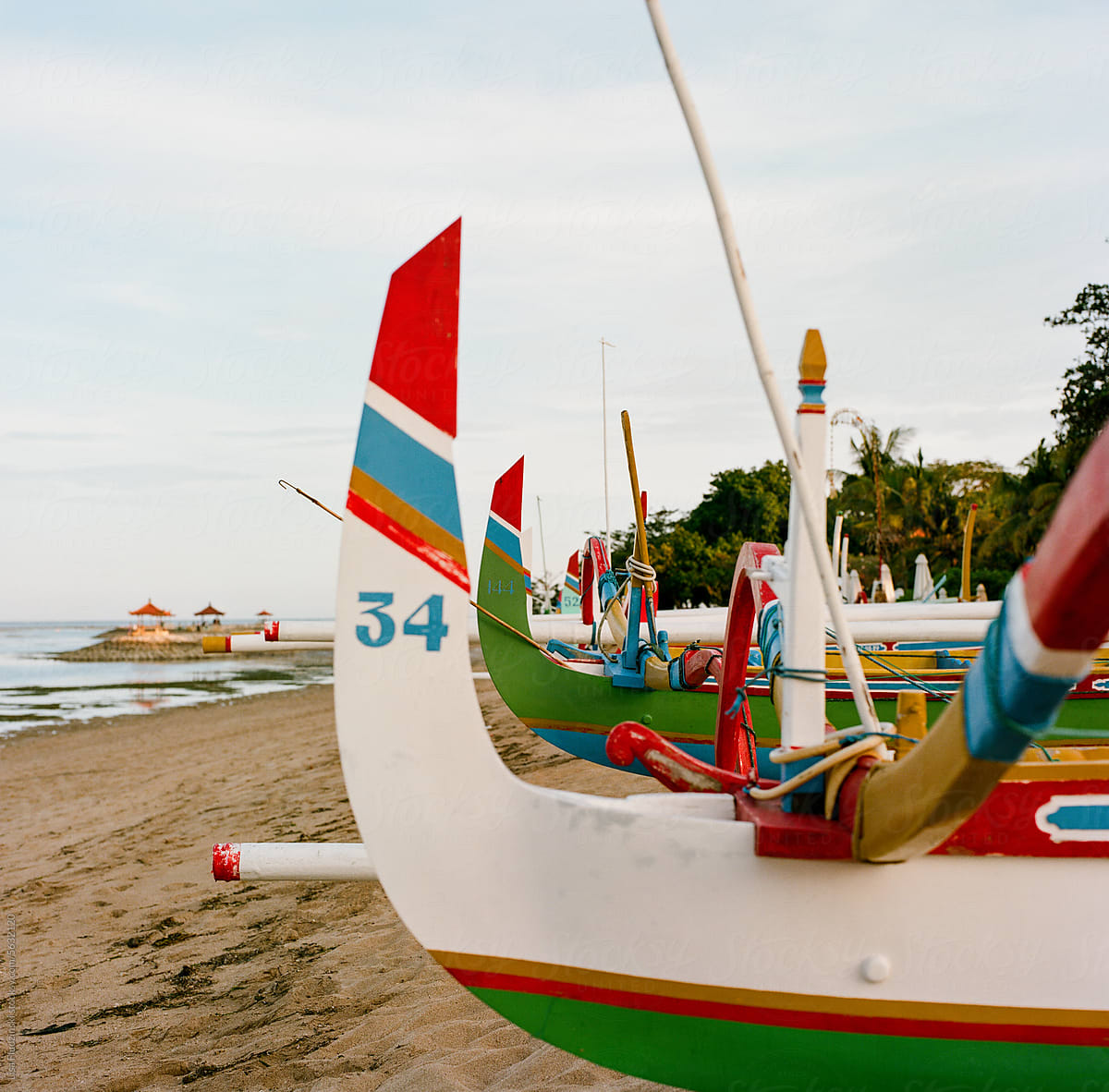 Jukung boat Bali