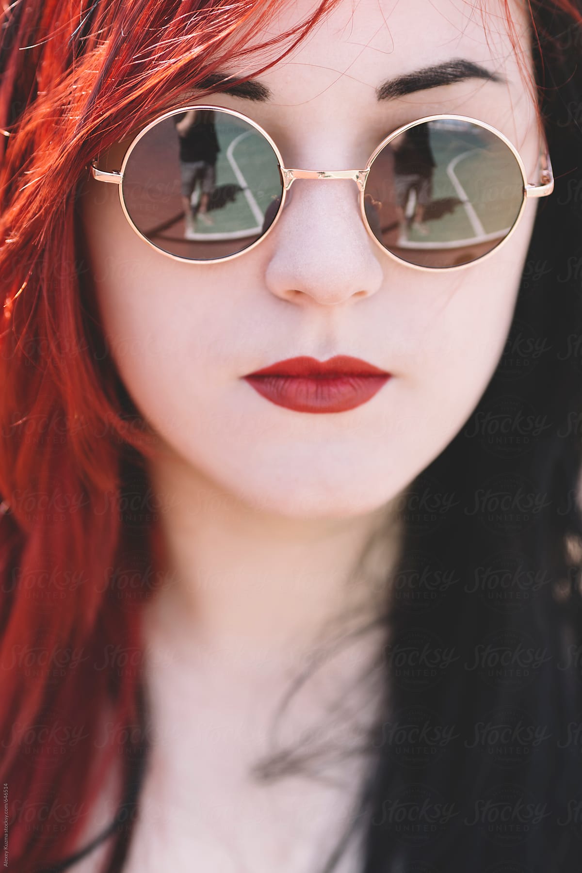 Young Woman With Red Hair By Stocksy Contributor Alexey Kuzma Stocksy 