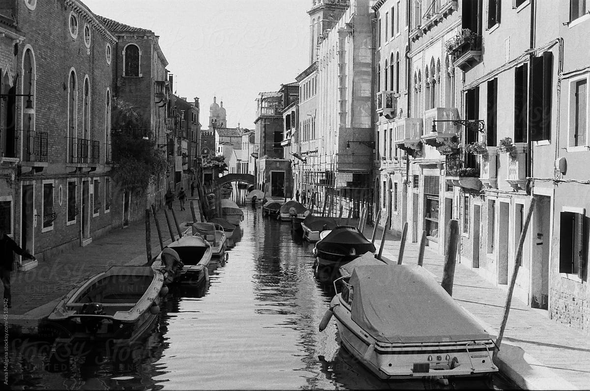 A beautiful canal in Venice