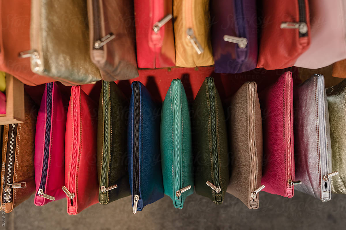 Colorful purses