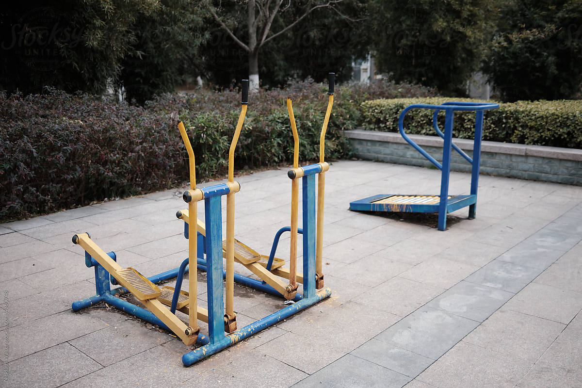 Public Exercise Equipment In Anhui, China