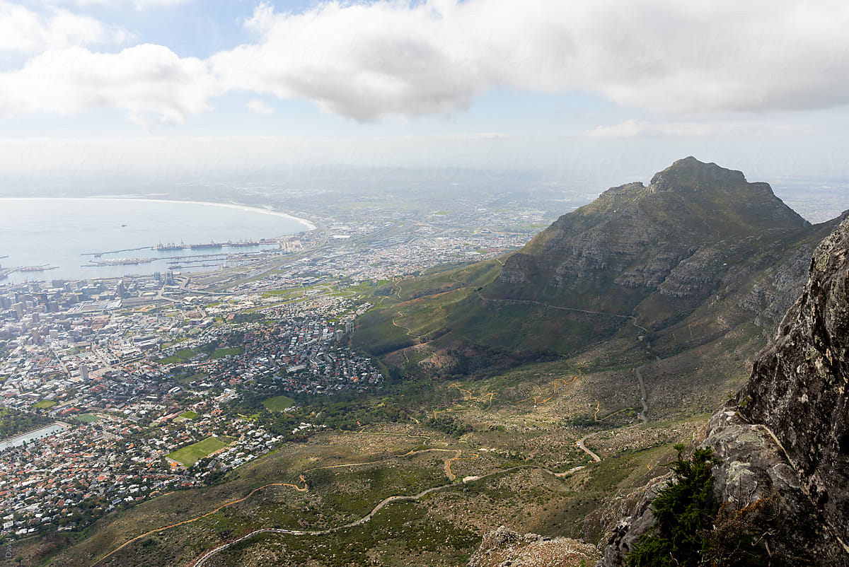 A view of the city of Cape Town, South Africa