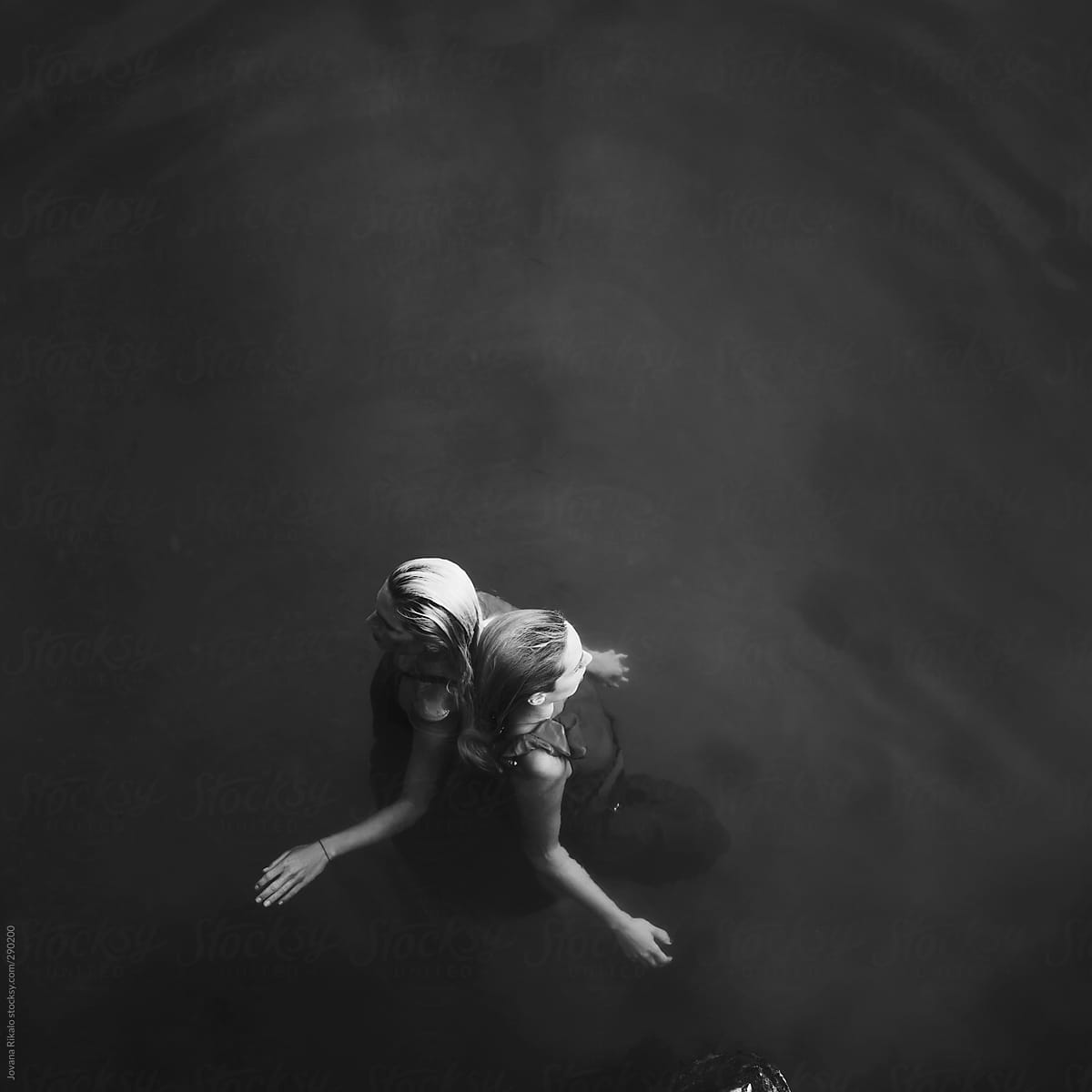 Two Women In Water By Stocksy Contributor Jovana Rikalo Stocksy