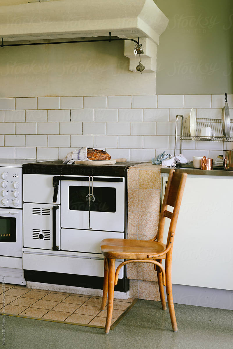 still shot of slow living kitchen in Sweden