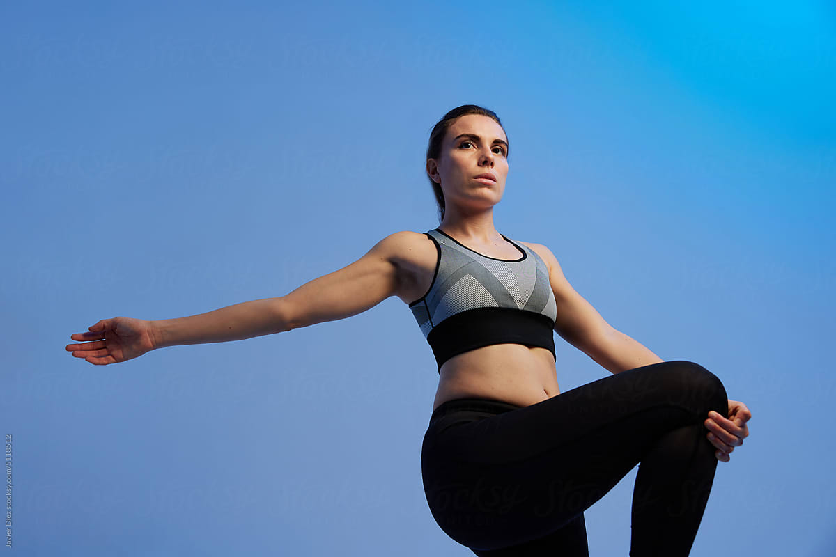 Diverse Female Athletes In Trendy Activewear by Stocksy Contributor  Javier Díez