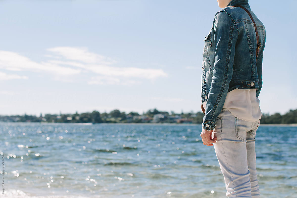 Girl Standing By Water By Stocksy Contributor Jacqui Miller Stocksy 2976