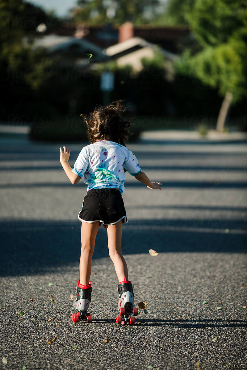 Girl in Roller-skates