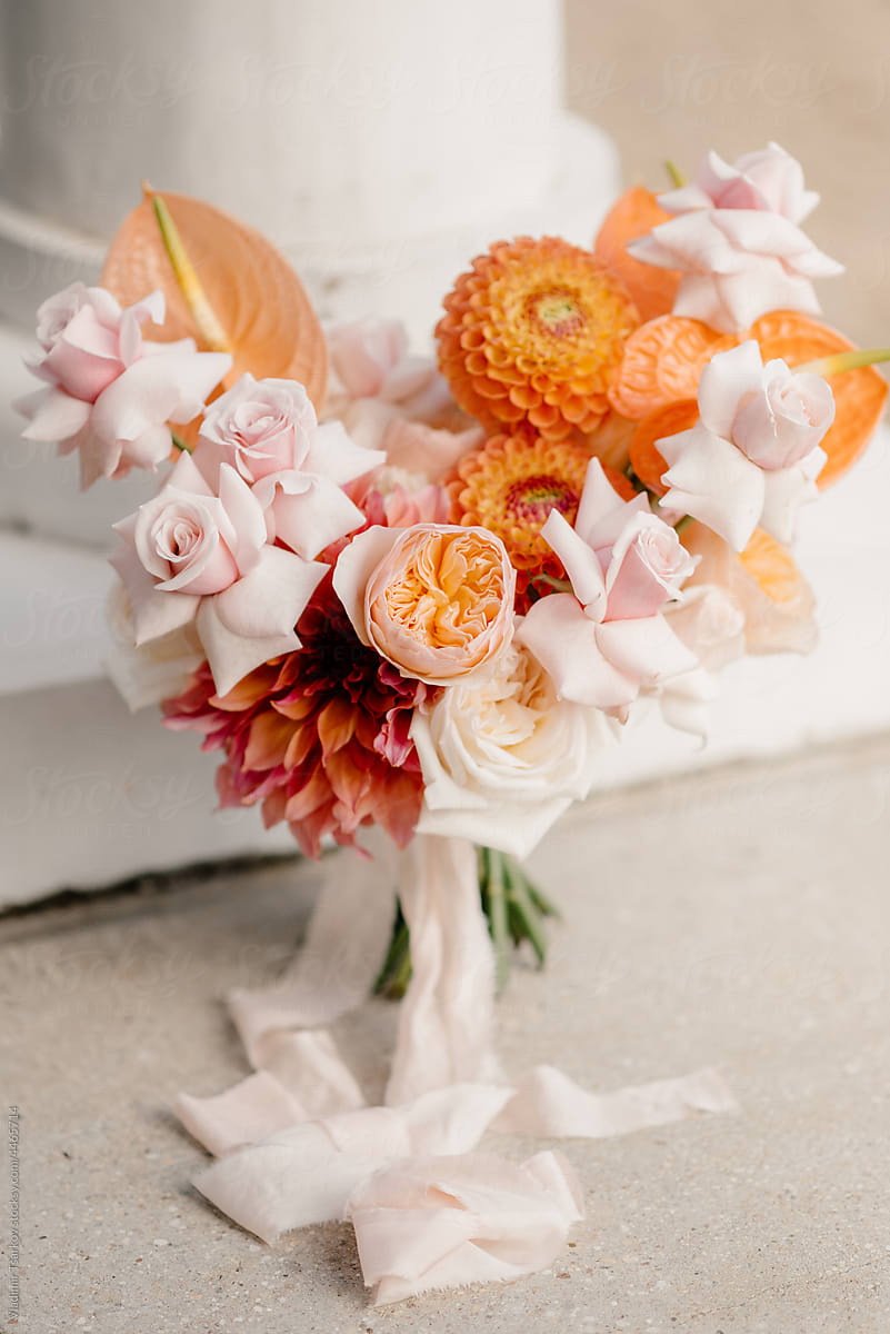 designer wedding natural flower bouquet for bride