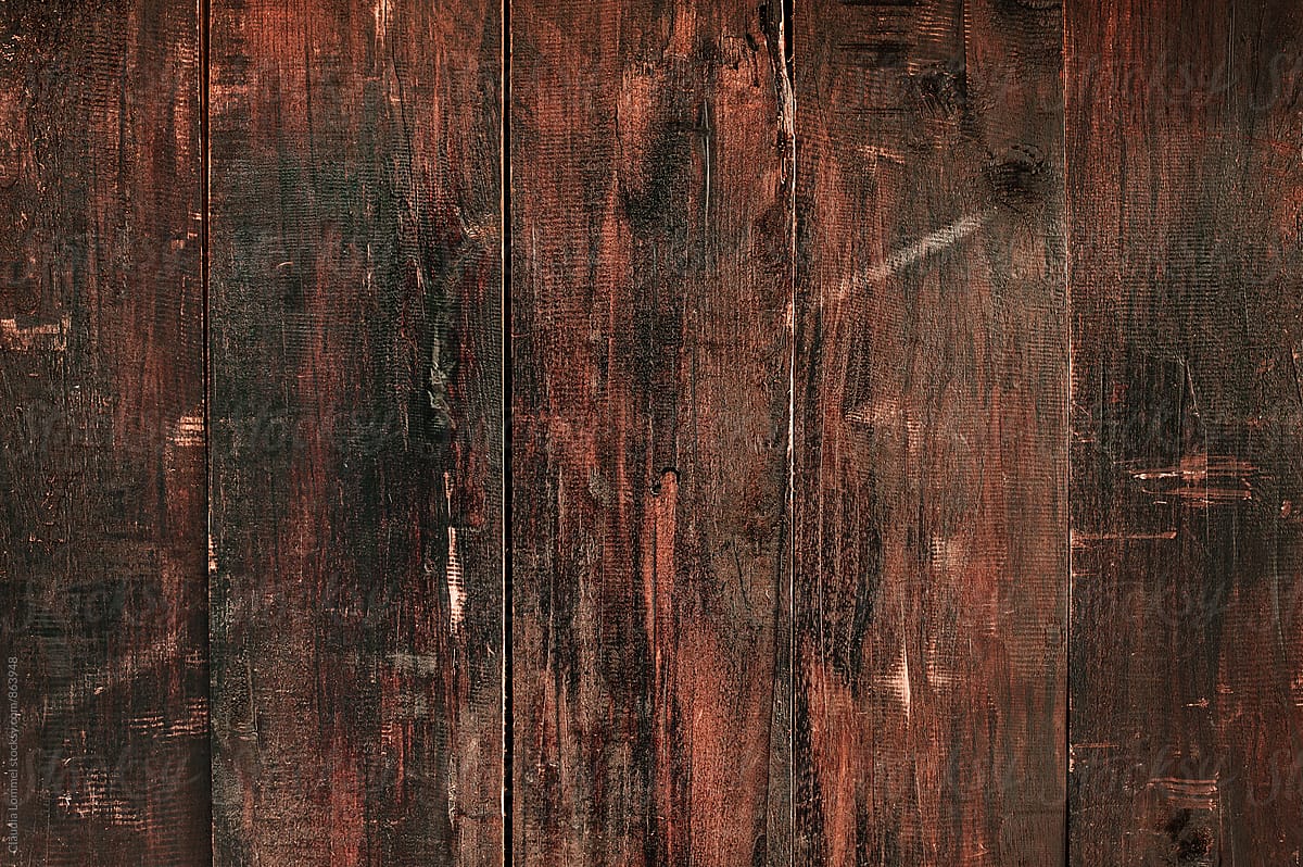 Dark Stained Wood Panel Background By, Wood Panel Background