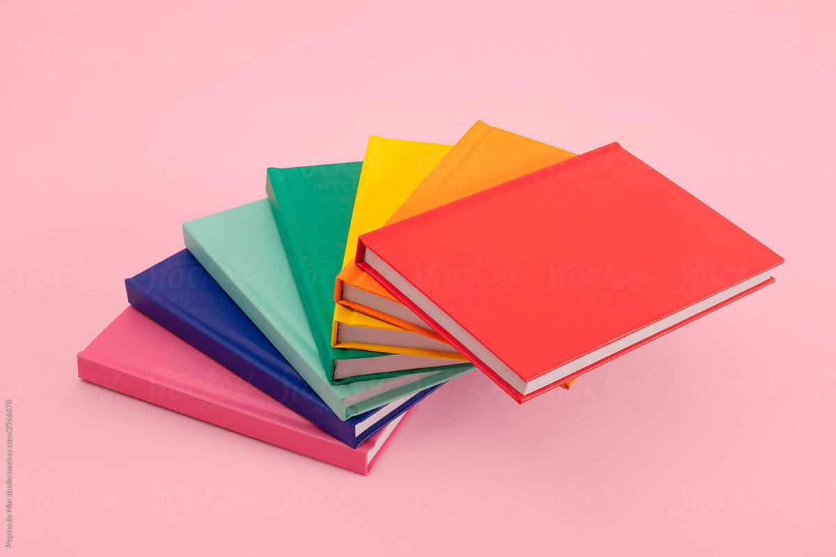 Rainbow notebooks