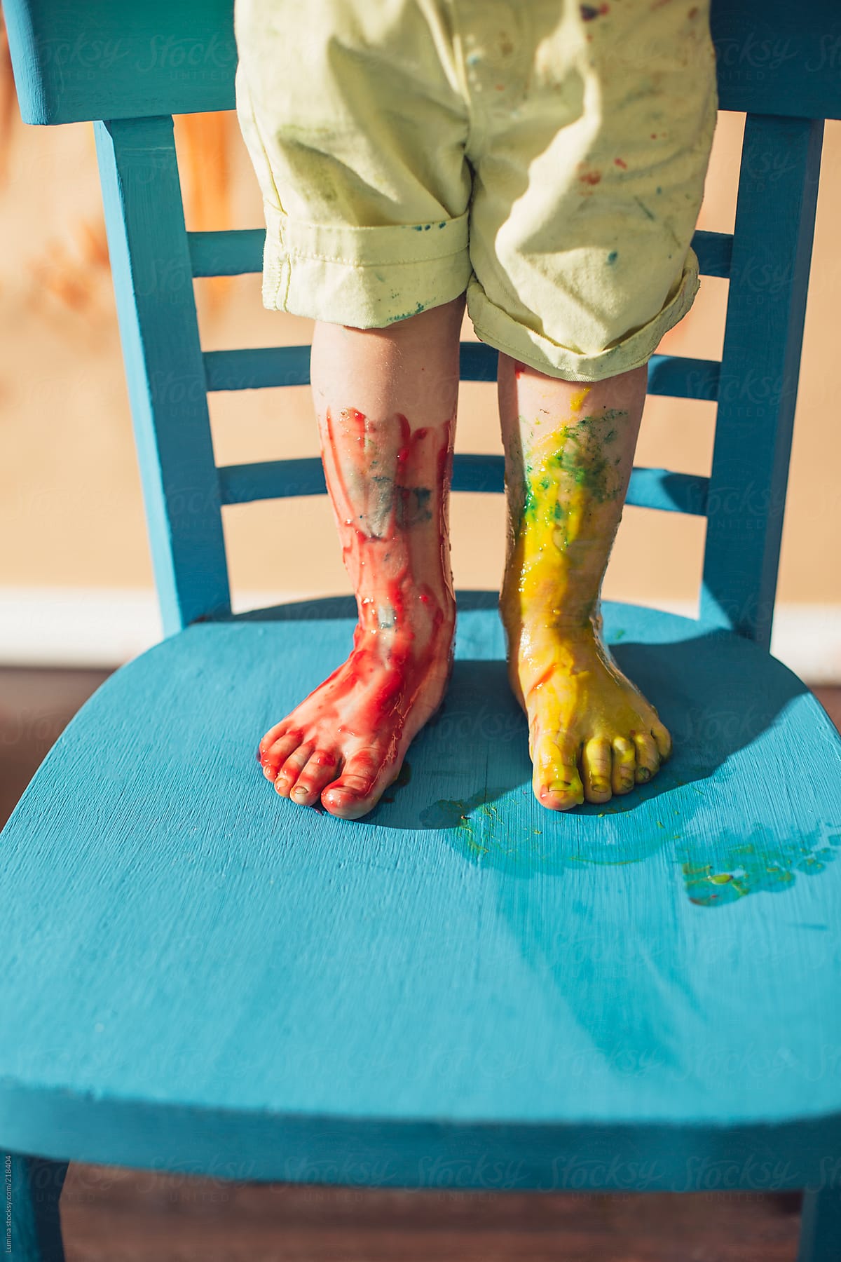 Painted Feet