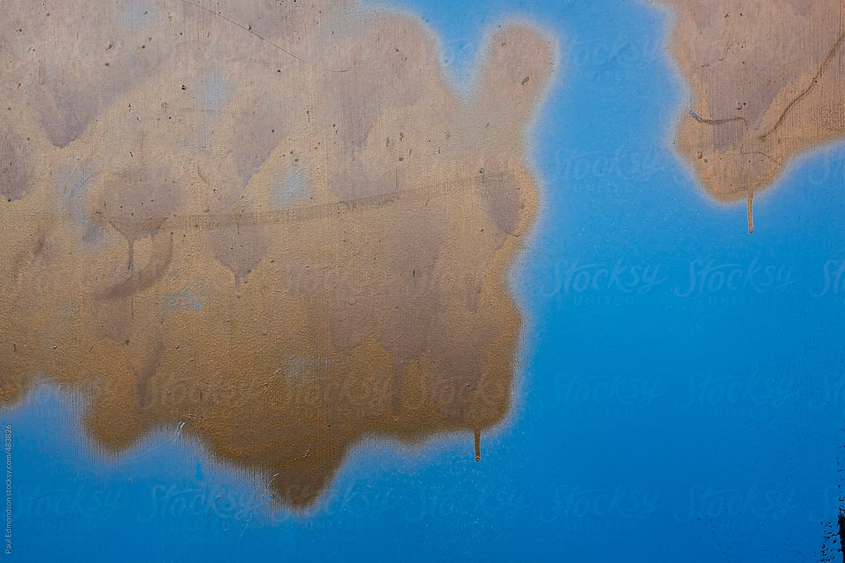 "Spray Paint Covering Graffiti On Wall" by Stocksy Contributor "Rialto ...
