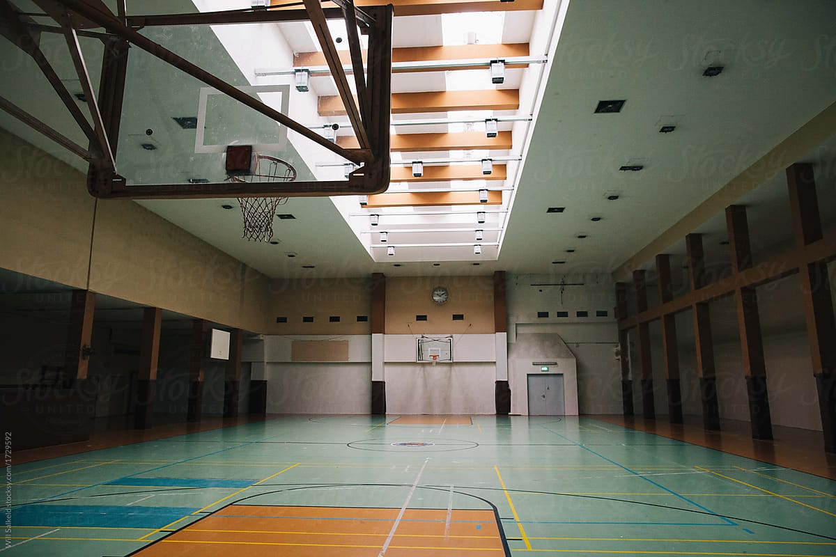 Old School Basketball Court By Will Salkeld Stocksy United