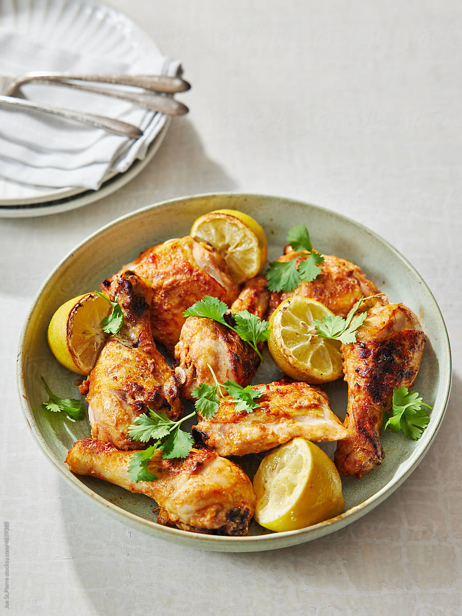 Grilled Chicken With Lemon