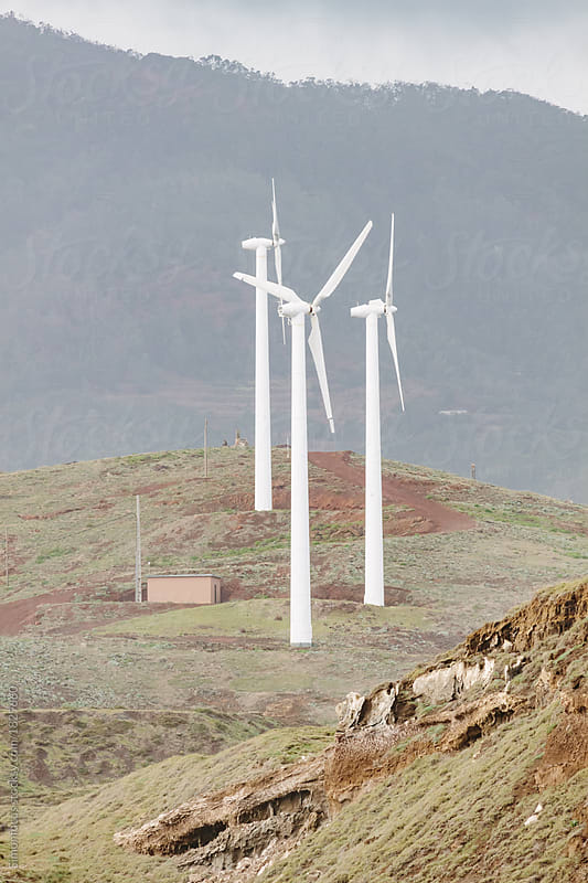Wind farm in Madeira