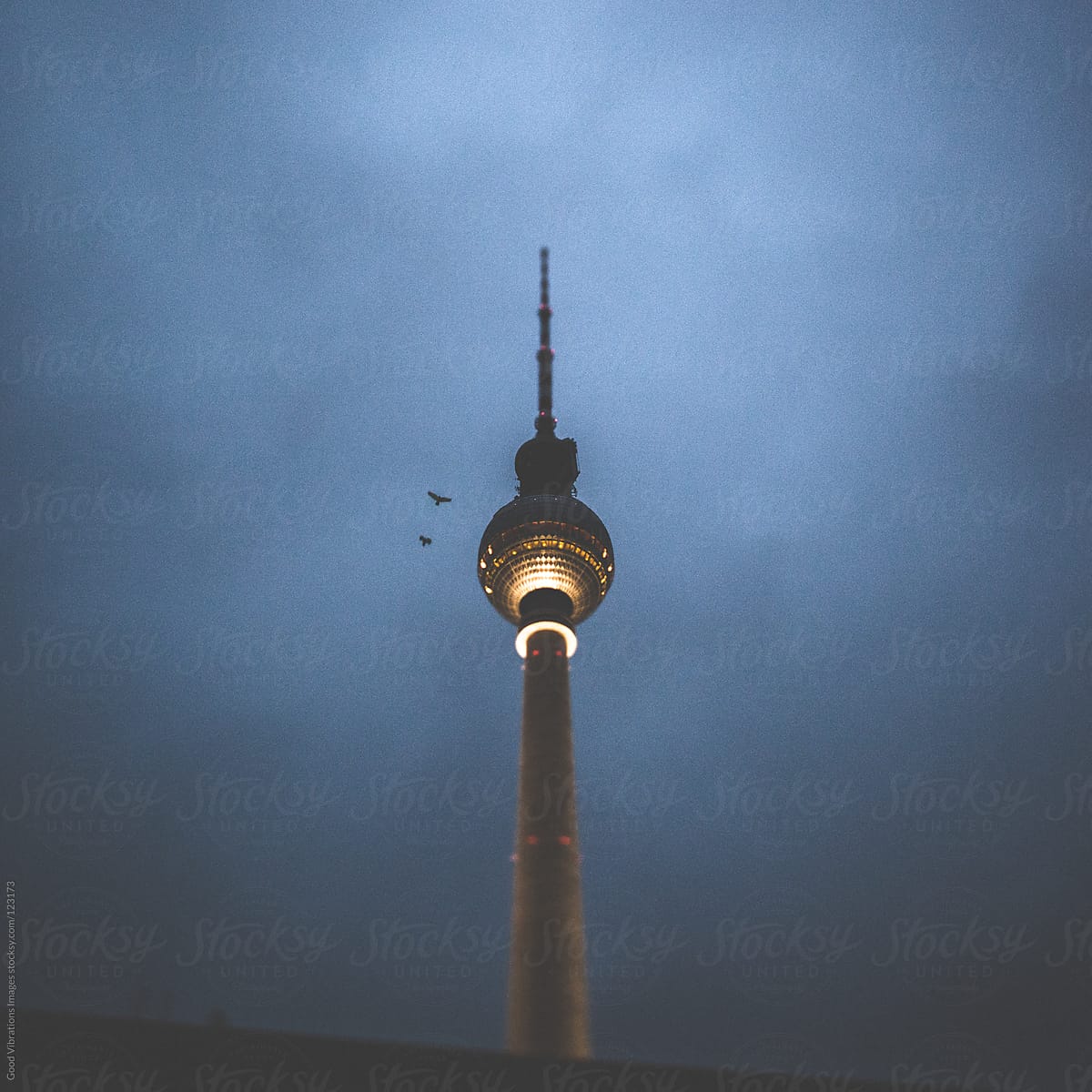 TV Tower in Alexanderplatz, Berlin