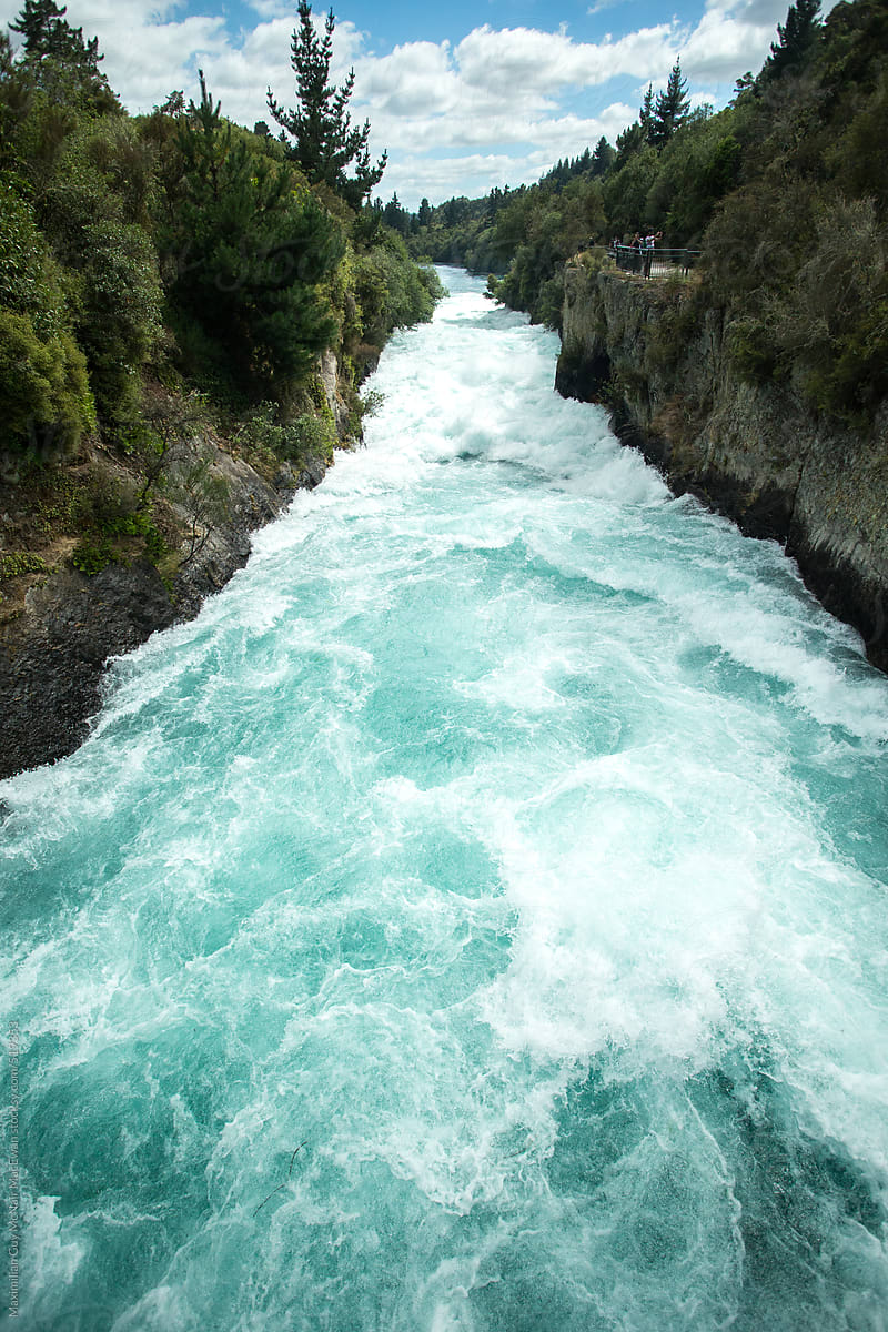 The Huka Falls River