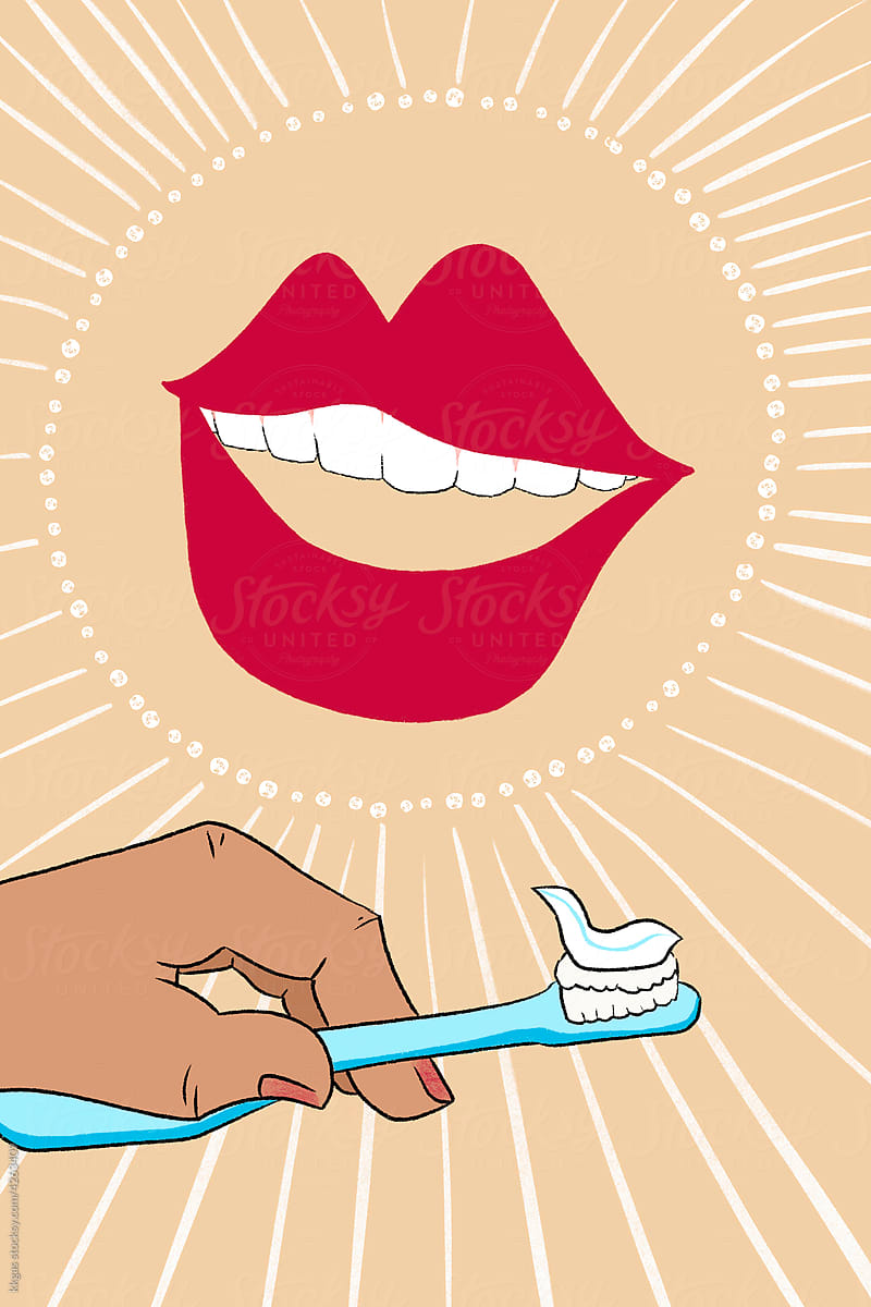 Dental hygiene concept