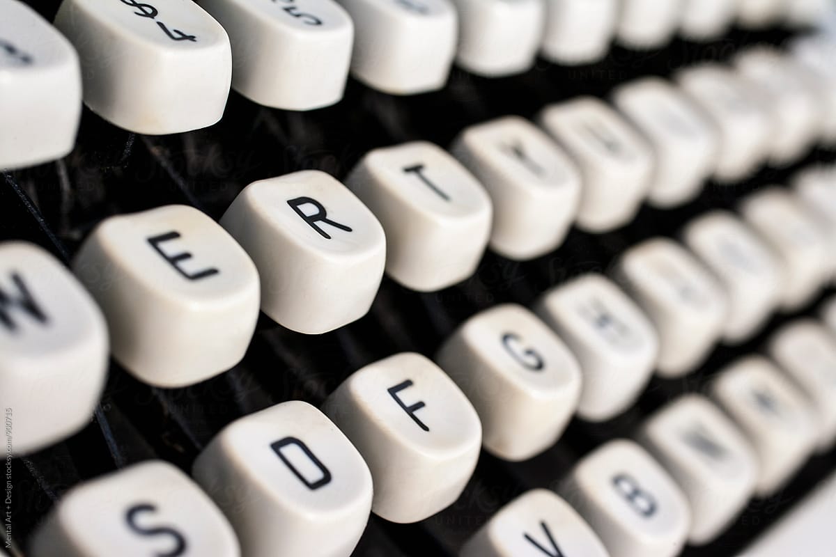 Type Writer Keys