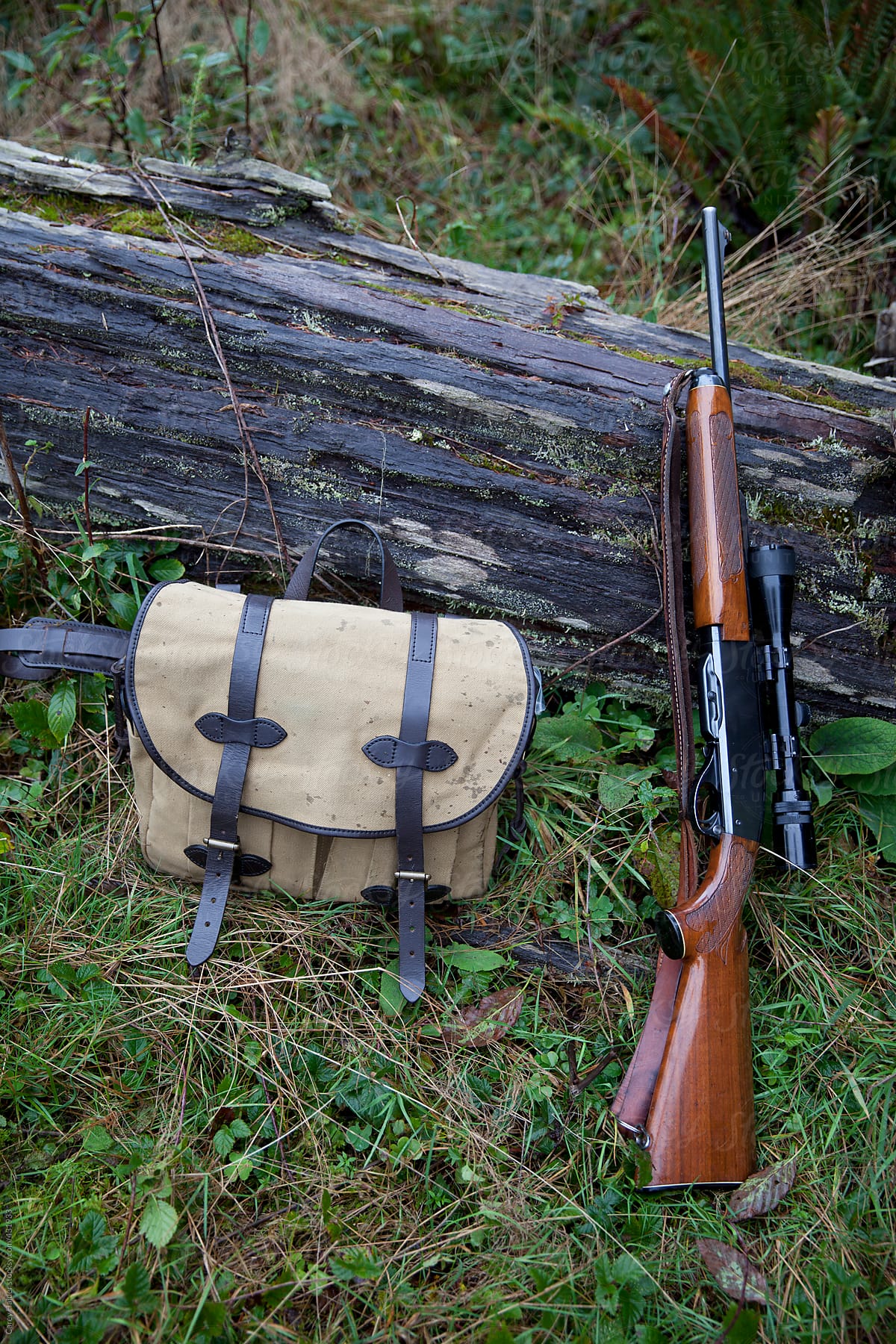 A Gun And A Bag