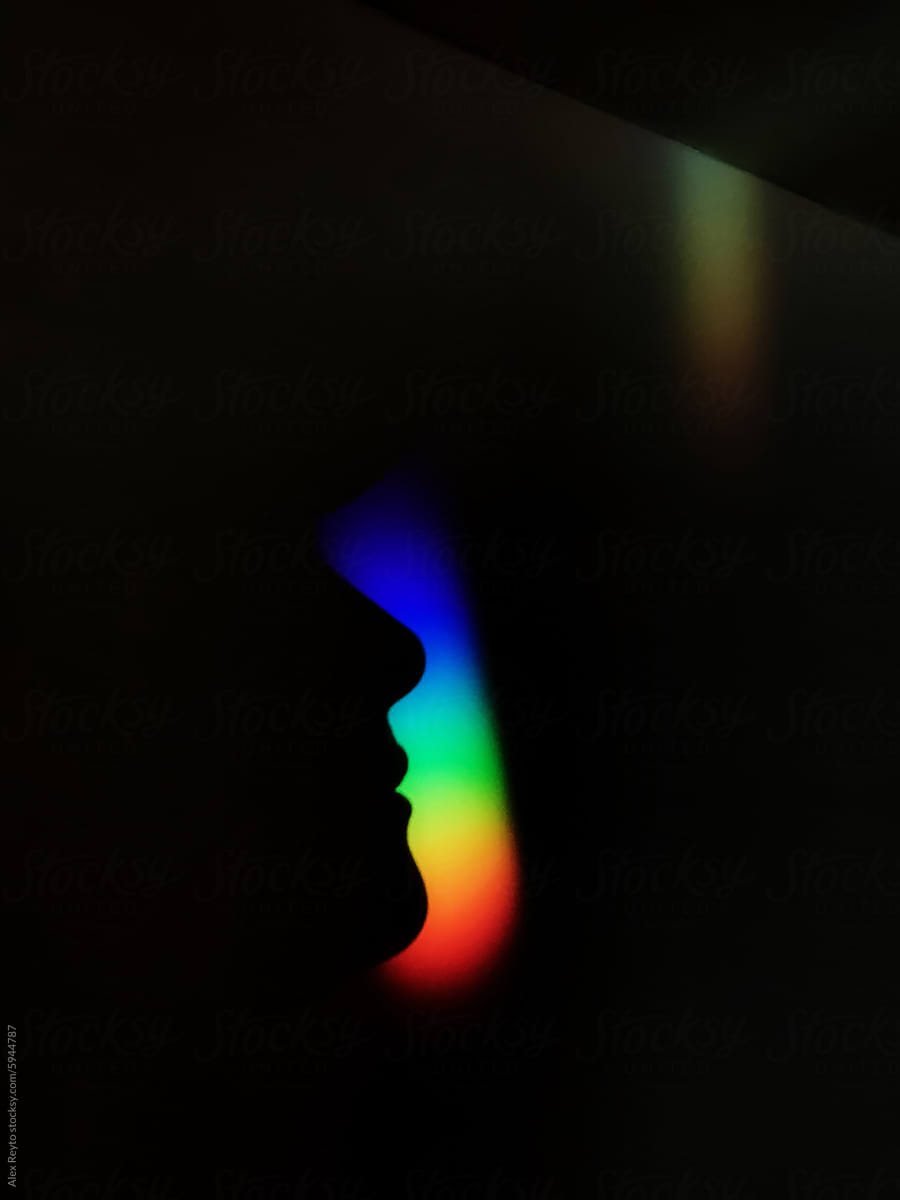 Rainbow Silhouette