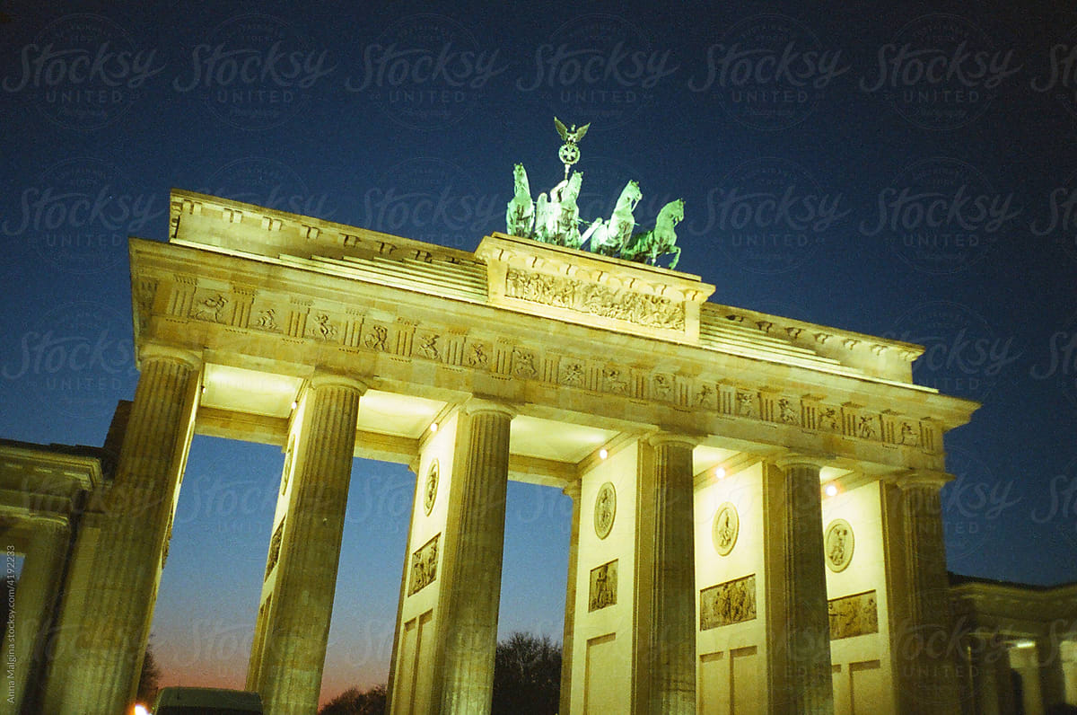 Brandenburg Gate In Berlin