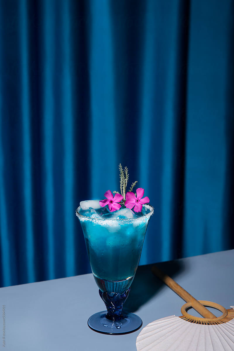Ocean Blue Cocktail