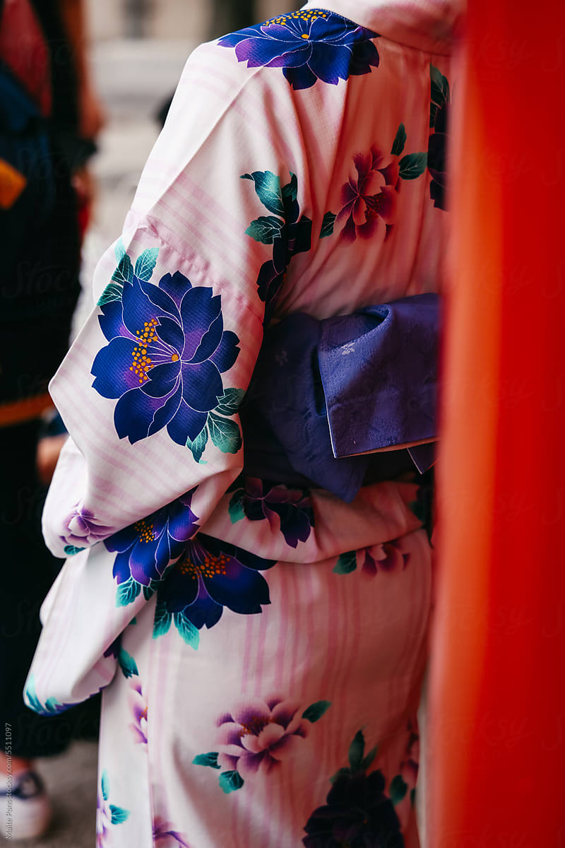 Anonymous Girl in a Kimono
