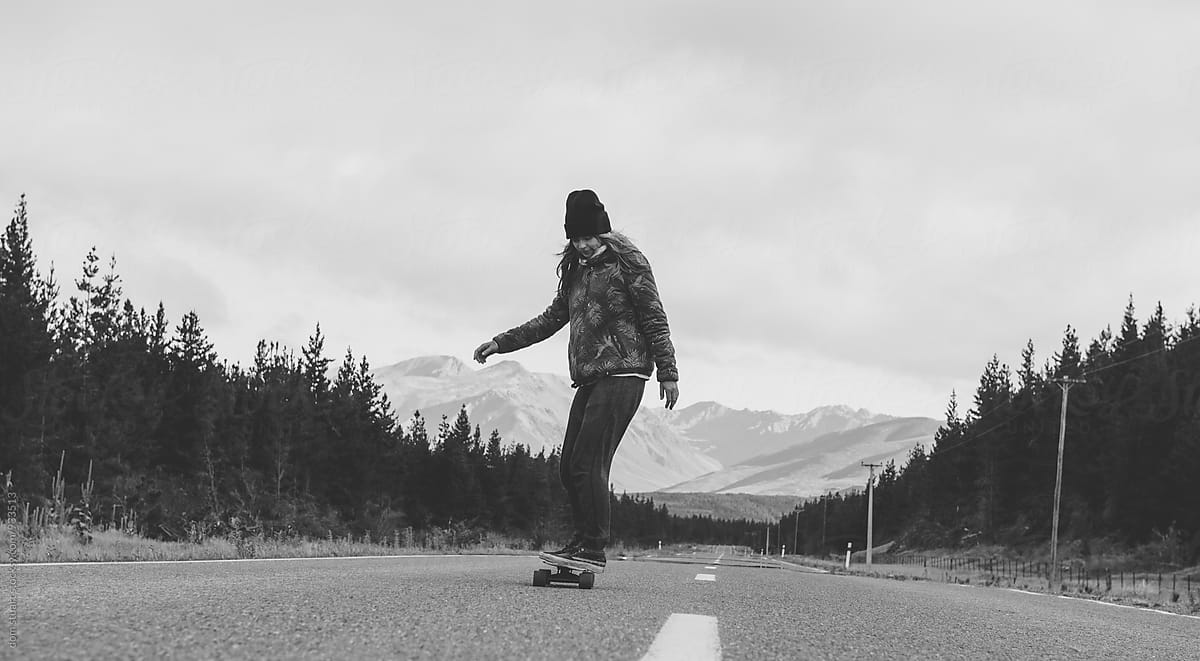 Mountain Skating