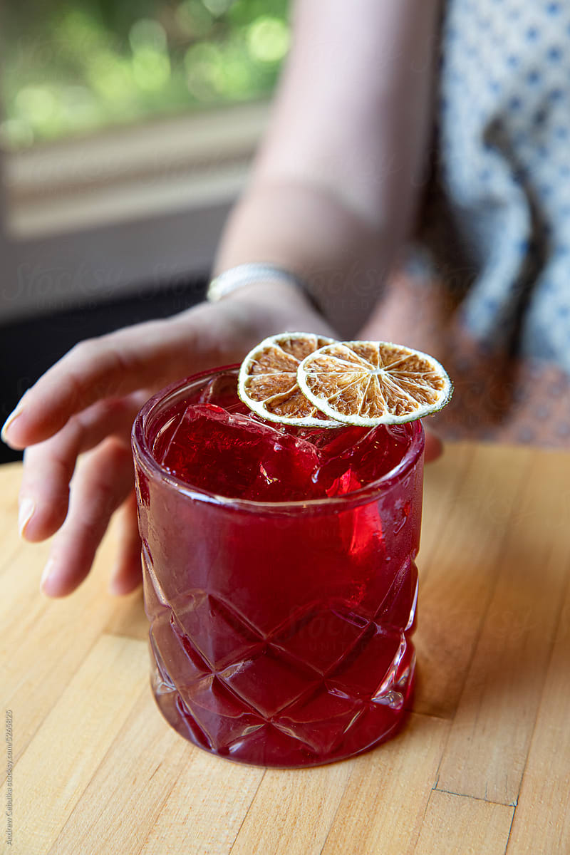 Cherry Lime Cocktail