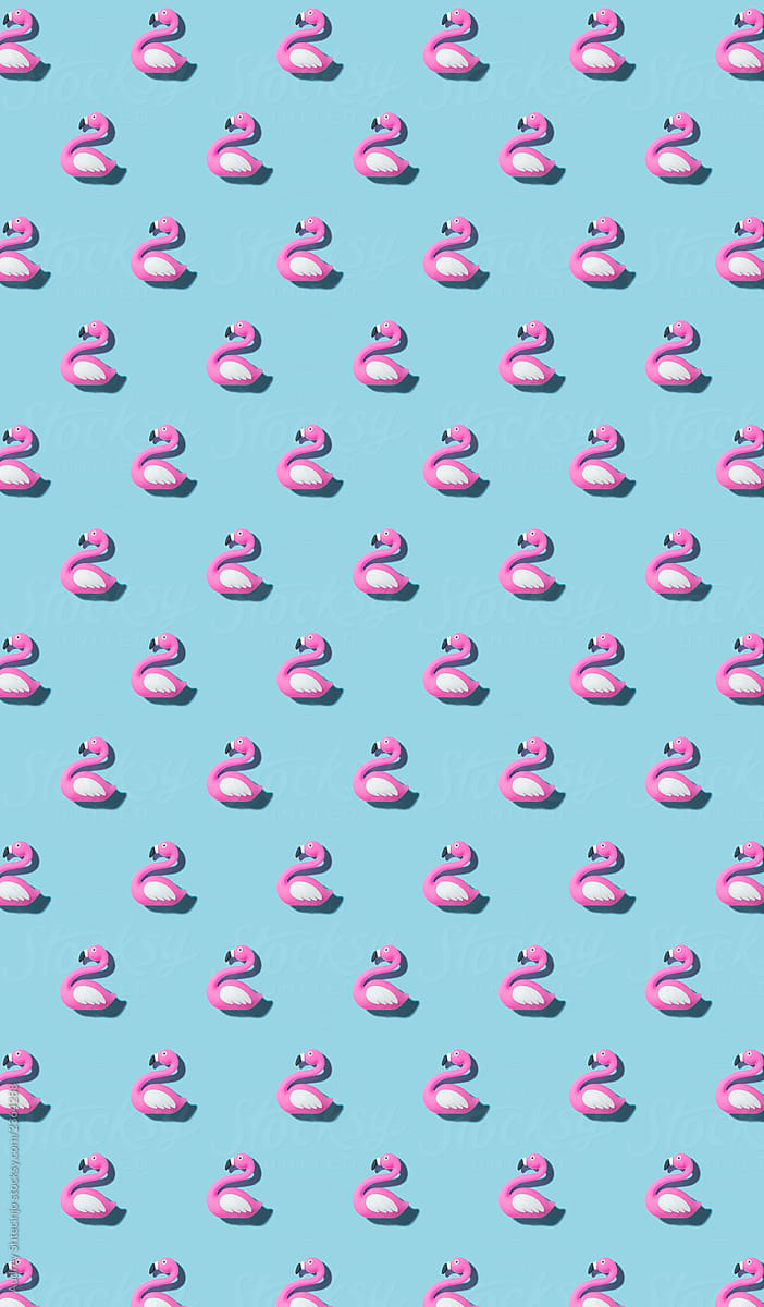 Flamingo Miniature Pattern