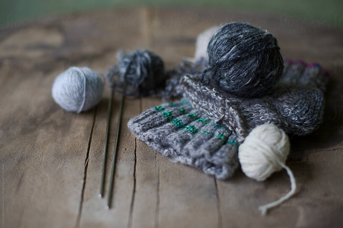balls of yarn for knitting