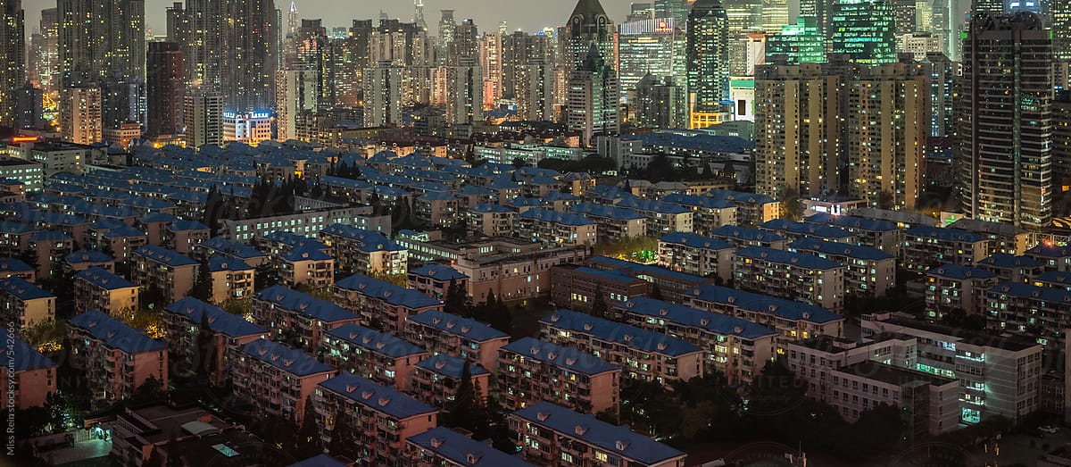 "Group Room At Night" by Stocksy Contributor "Rein Cheng" - Stocksy